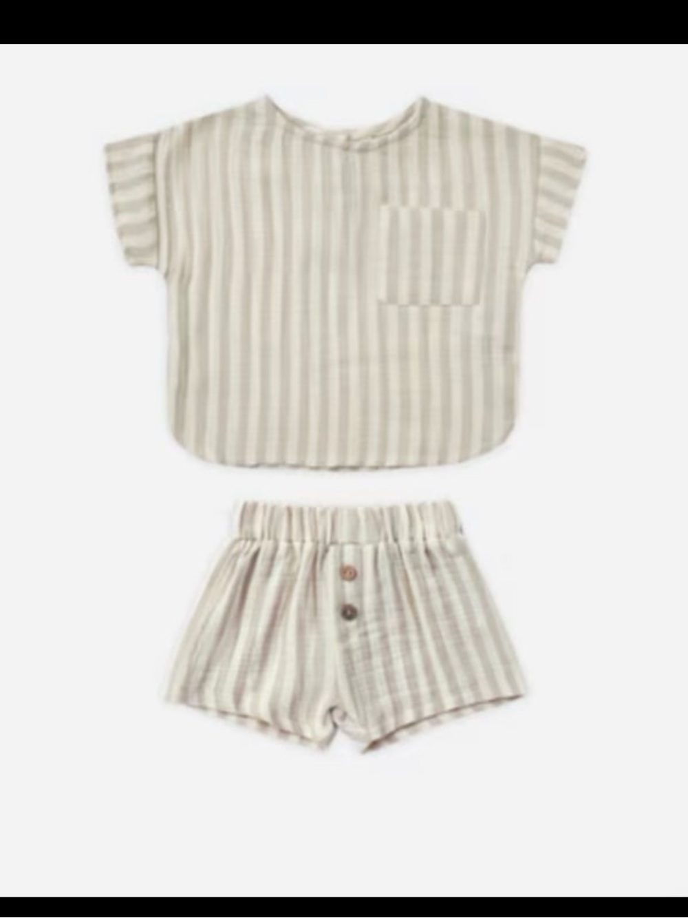 Quincy Mae Woven Boxy Set
